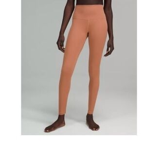 Lululemon Align High Rise Leggings, size 14.  Baked Clay